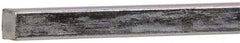 Made in USA - 12" Long x 3/16" High x 3/16" Wide, Zinc-Plated Key Stock - Low Carbon Steel - Best Tool & Supply