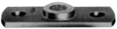 Made in USA - 1/2" Rod Ceiling Flange - Malleable Iron - Best Tool & Supply