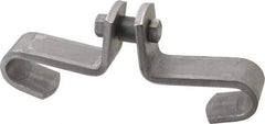 Made in USA - 3/8" Rod Center Beam Clamp - 1,000 Lb Capacity, Carbon Steel - Best Tool & Supply