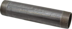 Made in USA - Schedule 40, 2" Diam x 10" Long Steel Black Pipe Nipple - Threaded - Best Tool & Supply