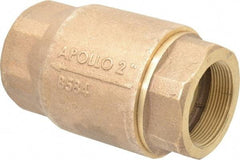 Conbraco - 2" Bronze Check Valve - Inline, FNPT x FNPT - Best Tool & Supply