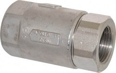 Conbraco - 1" Stainless Steel Check Valve - Inline, FNPT x FNPT - Best Tool & Supply