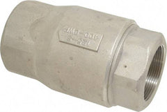 Conbraco - 2" Stainless Steel Check Valve - Inline, FNPT x FNPT - Best Tool & Supply