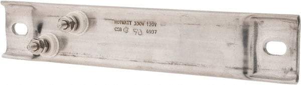 Hotwatt - 120 Volt, 330 Watt, 8" Long Channel Strip Heater - 2-3/4" Hot Length, 50 Watt per Sq In - Best Tool & Supply