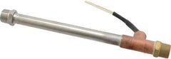 Hotwatt - 6.37" Long 400 Watt Inline Heater - 22 Watt/Sq In, 120 Volt, 12 Leads - Best Tool & Supply