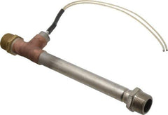 Hotwatt - 8.44" Long 750 Watt Inline Heater - 136 Watt/Sq In, 120 Volt, 12 Leads - Best Tool & Supply