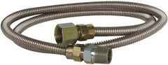 Dormont - 1/2" Inlet, 1/2" Outlet FIP x MIP Gas Connector - 48" Long, 1/4" Hose ID - Best Tool & Supply