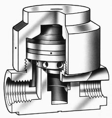 Simtech - 3/4" NPTF Diaphram Operated Valve - 125 Max psi, PP/EPDM Material - Best Tool & Supply