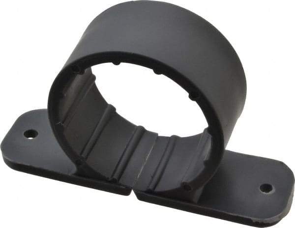 Oatey - 1-1/4" Pipe, Standard Pipe Clamp - Gray, Polypropylene - Best Tool & Supply