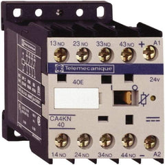 Schneider Electric - 2NC/2NO, 12 VDC Control Relay - 17 V - Best Tool & Supply