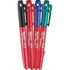 Milwaukee Tool - Markers & Paintsticks Type: Clog Resistant Color: Multi-Color - Best Tool & Supply