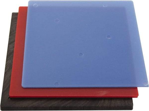 Precision Brand - 250 Piece, 4" Wide x 8" Long Polystyrene Masonry Shim - Blue, ±10% Tolerance - Best Tool & Supply