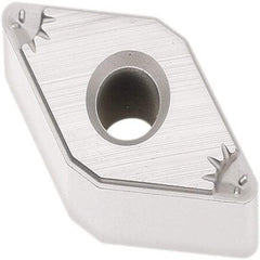 Seco - DNMG442 MF5 Grade TP2501 Carbide Turning Insert - Al2O3 Finish, 55° Diamond, 1/2" Inscr Circle, 1/4" Thick, 1/32" Corner Radius - Best Tool & Supply