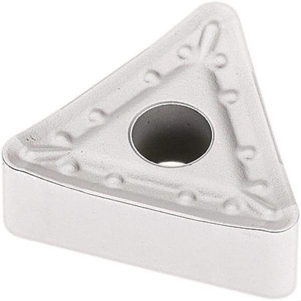 Seco - TNMM433 R4 Grade TP2501 Carbide Turning Insert - Al2O3 Finish, 60° Triangle, 1/2" Inscr Circle, 3/16" Thick, 3/64" Corner Radius - Best Tool & Supply