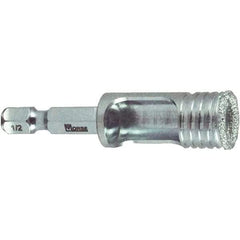 M.K. MORSE - 1/2" Diam, 1-1/2" Cutting Depth, Hole Saw - Steel Saw, Gulleted Edge - Best Tool & Supply