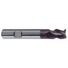 9mm Dia. - 66mm OAL - 45° Helix Firex Carbide End Mill - 3 FL - Best Tool & Supply