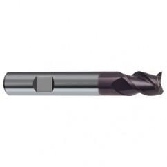 7mm Dia. - 58mm OAL - 45° Helix Firex Carbide End Mill - 3 FL - Best Tool & Supply