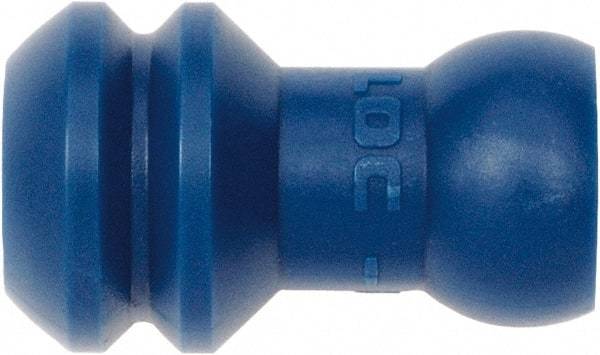 Loc-Line - 1/4" Hose ID, Male to Male Coolant Hose Lathe Adapter - Unthreaded, For Loc-Line Modular Hose Systems - Best Tool & Supply