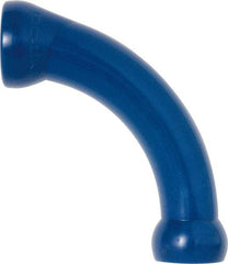 Loc-Line - 1/2" Hose Inside Diam, Coolant Hose Extended Elbow - For Use with Loc-Line Modular Hose System - Best Tool & Supply