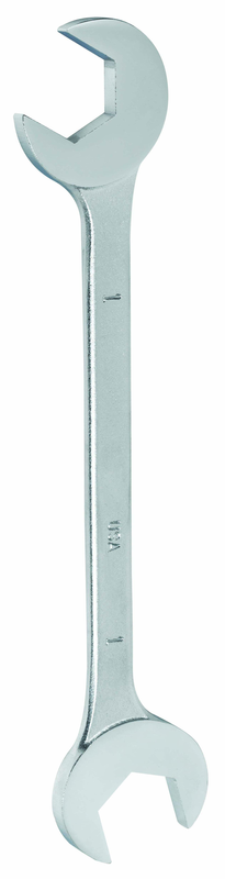 1-1/8 x 1-1/8" - Chrome Satin Finish Double Open End Angle Wrench - Best Tool & Supply