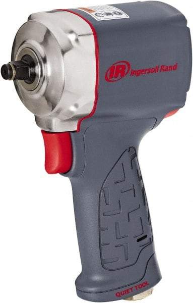 Ingersoll-Rand - 3/8" Drive, 7,000 RPM, 380 Ft/Lb Torque Impact Wrench - Pistol Grip Handle, 1,250 IPM, 17 CFM, 90 psi, 1/4" NPTF Inlet - Best Tool & Supply