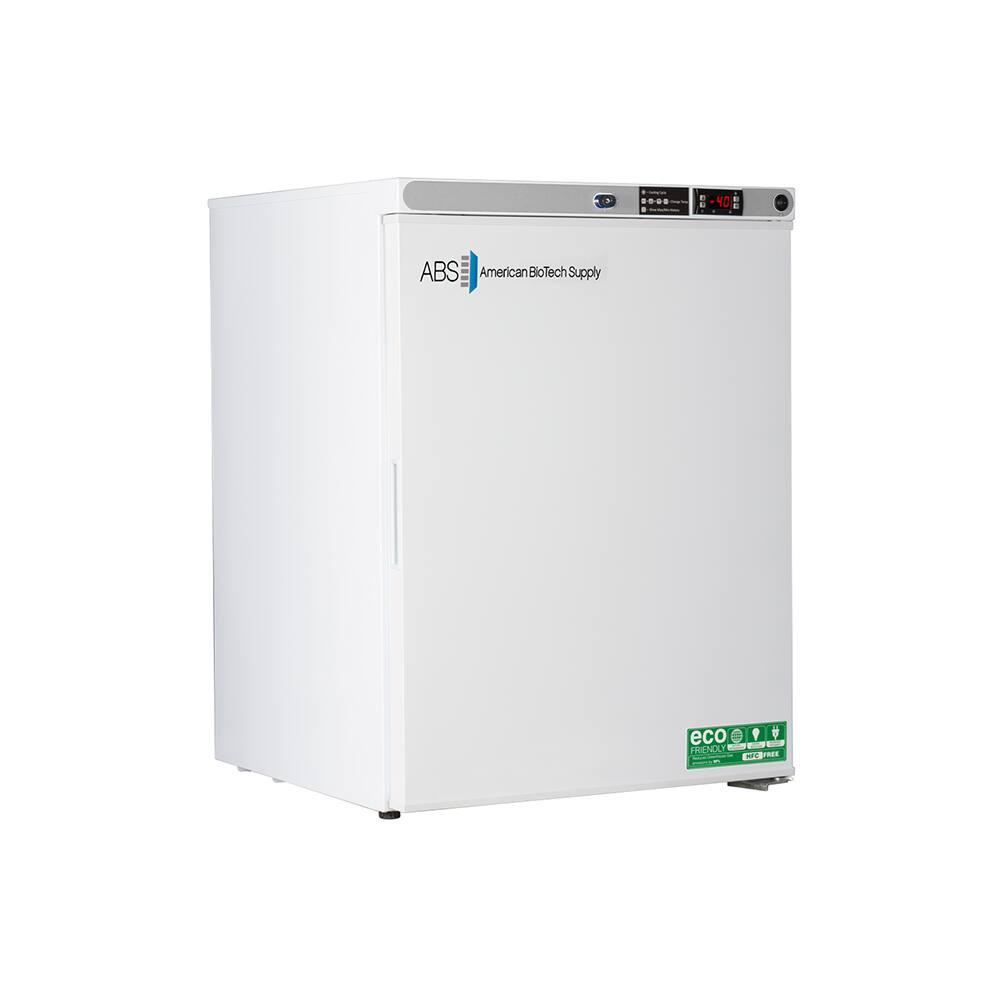 American BioTech Supply - Laboratory Refrigerators and Freezers; Type: Undercounter Freestanding Freezer ; Volume Capacity: 4 Cu. Ft. ; Minimum Temperature (C): -37.00 ; Maximum Temperature (C): -43.00 ; Width (Inch): 23-3/4 ; Depth (Inch): 24 - Exact Industrial Supply