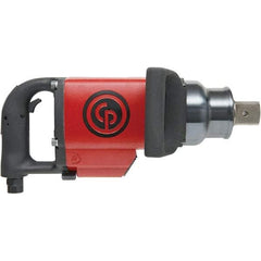 Chicago Pneumatic - 1-1/2" Drive, 3,500 RPM, 3,600 Ft/Lb Torque Impact Wrench - D-Handle, 51.5 CFM, 90 psi, 1/2" NPT Inlet - Best Tool & Supply