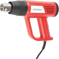 Value Collection - 104 to 932°F Heat Setting, Heat Gun - 120 Volts, 12.5 Amps, 1,500 Watts, 6' Cord Length - Best Tool & Supply