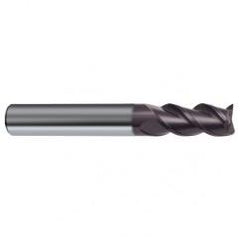 4mm Dia. - 50mm OAL - 45° Helix Firex Carbide End Mill - 3 FL - Best Tool & Supply