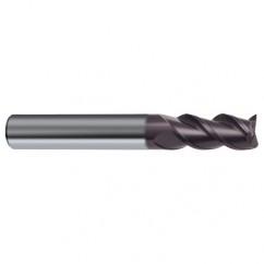 5.5mm Dia. - 57mm OAL - 45° Helix Firex Carbide End Mill - 3 FL - Best Tool & Supply
