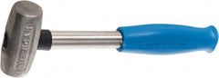 American Hammer - 3 Lb Head 1-3/4" Face Zinc Aluminum Alloy Nonmarring Hammer - Exact Industrial Supply