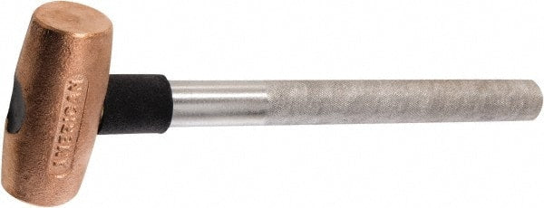 American Hammer - 1 Lb Head 1-1/8" Face Copper Hammer - Exact Industrial Supply