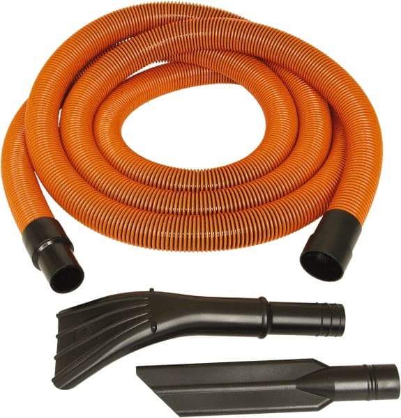 Flexaust - 12' Hose Length, Accessory Kit - Use With All Vacuums with Inlet - Best Tool & Supply