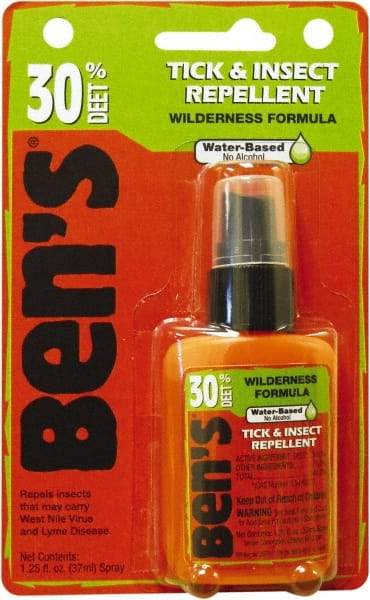 Ben's - 1.25 oz 30% DEET Pump Spray - For Ticks, Mosquitos, Disease Carrying Insects - Best Tool & Supply