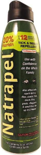 Natrapel - 6 oz 20% Picaridin Continuous Spray - For Mosquitos, Ticks - Best Tool & Supply