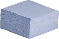 NuTrend Disposables - 1/4 Fold General Purpose Wipes - Poly Pack, 12" x 13" Sheet Size, Blue - Best Tool & Supply