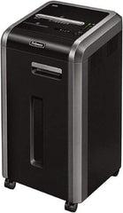 FELLOWES - 7/32" Strip, 20 Sheet Strip Cut Commercial Shredder - 17-3/4" Long x 17-1/8" Wide x 30-3/4" High, Level 2 Security, 16 Gal Wastebasket - Best Tool & Supply