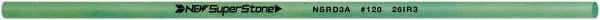 Value Collection - Round Ceramic Finishing Stick - 100mm Long x 3mm Wide x 3mm Thick, 120 Grit - Best Tool & Supply