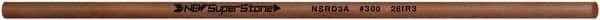 Value Collection - Round Ceramic Finishing Stick - 50mm Long x 3.175mm Wide x 3.2mm Thick, 300 Grit - Best Tool & Supply