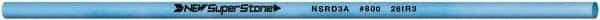 Value Collection - Round Ceramic Finishing Stick - 100mm Long x 3mm Wide, 800 Grit - Best Tool & Supply