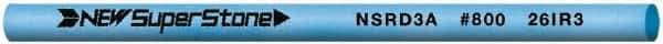 Value Collection - Round Ceramic Finishing Stick - 50mm Long x 3mm Wide, 800 Grit - Best Tool & Supply