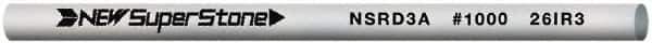 Value Collection - Round Ceramic Finishing Stick - 50mm Long x 2.35mm Wide, 1,000 Grit - Best Tool & Supply