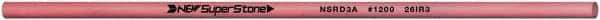 Value Collection - Round Ceramic Finishing Stick - 100mm Long x 3.175mm Wide, 1,200 Grit - Best Tool & Supply