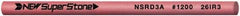 Value Collection - Round Ceramic Finishing Stick - 100mm Long x 2.35mm Wide, 1,200 Grit - Best Tool & Supply