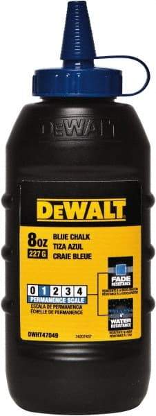 DeWALT - 8 oz Container Chalk Refill - Blue - Best Tool & Supply