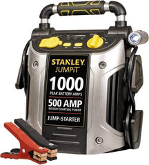 Stanley - 12 Volt Jump Starter with Inflator - 500 Amps, 1,000 Peak Amps - Best Tool & Supply