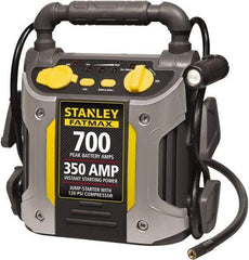 Stanley - 12 Volt Jump Starter with Inflator - 350 Amps, 700 Peak Amps - Best Tool & Supply