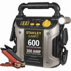 Stanley - 12 Volt Jump Starter - 300 Amps, 600 Peak Amps, 3 USB Power Ports - Best Tool & Supply