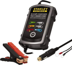 Stanley - 12 Volt Automatic Charger/Maintainer - 8 Amps - Best Tool & Supply