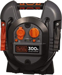 Black & Decker - 12 Volt Jump Starter - 300 Amps, 600 Peak Amps - Best Tool & Supply